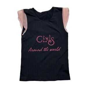 Y2k Girls Around the World top	 size S